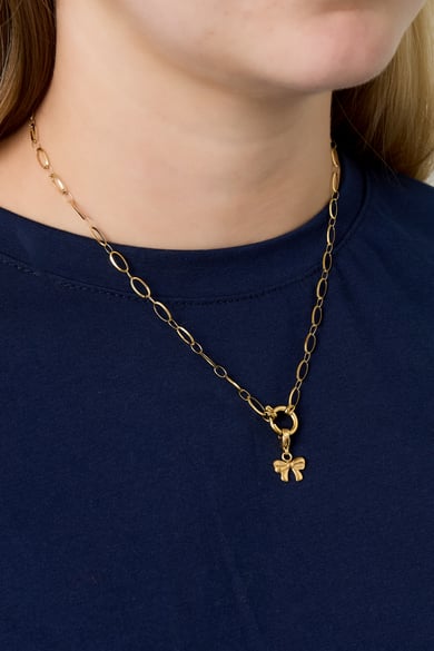 Simple lock necklace h5 Picture3